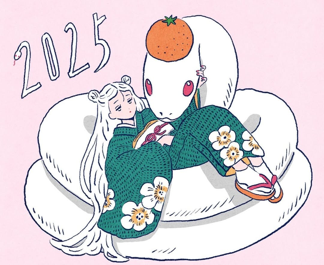 An Instagram  post added by paurvlo on Jan 04, 2025. The author is @_shiba_ri. May present: cartoon, 「1日1つ」で人生が変わる　幸せメンタルをつくる100チャレンジ, illustration.