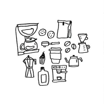 A cover of "Kooky Illustrations" cluster. The owner is aleksjones. The cluster consists of 8 elements.