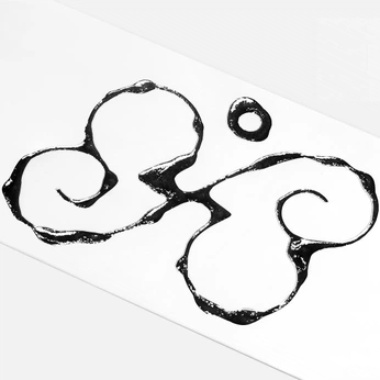 A cover of "Letterforms" cluster. The owner is uuaann. The cluster consists of 2 elements.