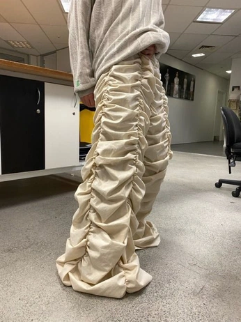 A cover of "fashion as art" cluster. The owner is grrrlsgerms. The cluster consists of 13 elements.