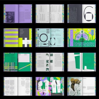 A cover of "KTG BRAND COLORS" cluster. The owner is knowtoglow. The cluster consists of 17 elements.