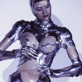 A cover of "POPtopia" cluster. The owner is erikjagger. The cluster description is "plasticity/technology/colorful/utopia". The cluster consists of 143 elements.