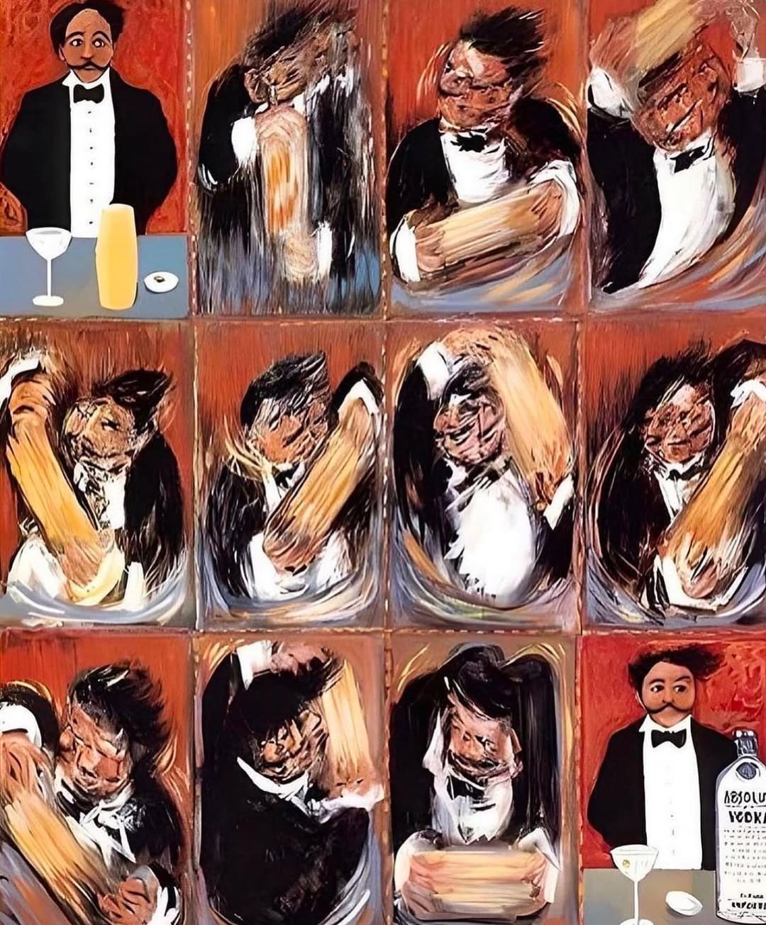 An Instagram  post added by raddy on Mar 20, 2025. The author is @steffan. May present: making of the perfect martini guy buffet, vodka martini, martini, vodka, the making of the perfect martini.