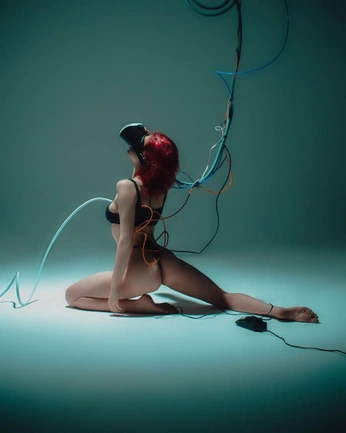 A cover of "concept - VR futurism." cluster. The owner is dhanuxlove. The cluster consists of 7 elements.