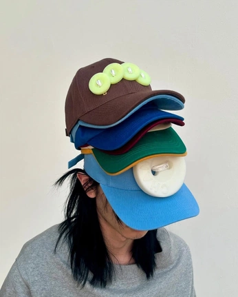 A cover of "button" cluster. The owner is hnhii.th. The cluster consists of 3 elements.