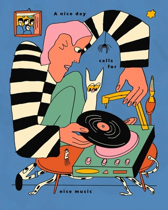 A cover of "Illustration" cluster. The owner is hanapusljar. The cluster consists of 1 element.