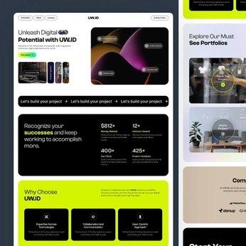 A cover of "landing pages" cluster. The owner is cosmoslos. The cluster consists of 80 elements.