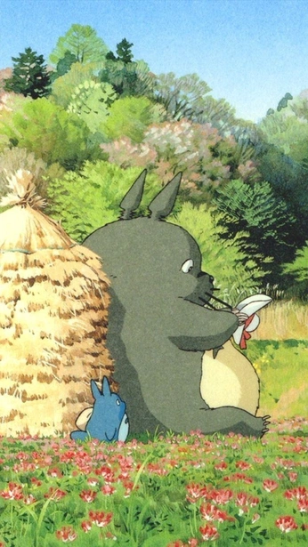 A cover of "Chill ghibli style art" cluster. The owner is gardennom. The cluster consists of 10 elements.