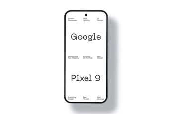A cover of "google pixel 9" cluster. The owner is aimockuptools. The cluster consists of 2 elements.
