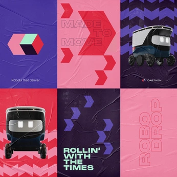 A cover of "Cartken" cluster. The owner is veryownstudio. The cluster description is "https://veryownstudio.com/project/cartken/". The cluster consists of 14 elements.