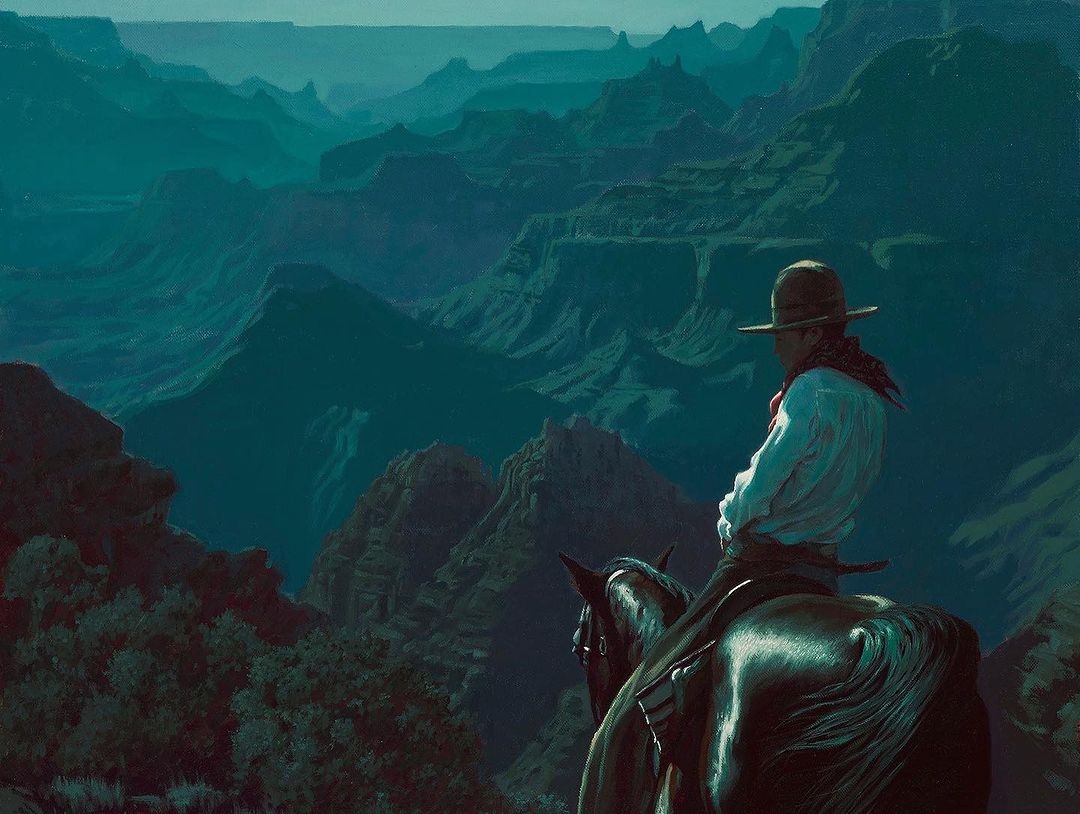 A painting by Mark Maggiori.