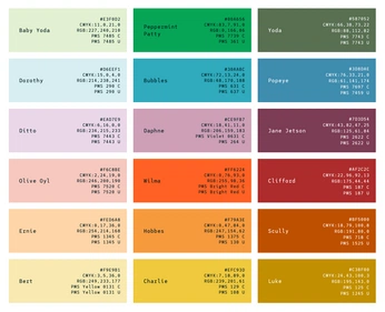 A cover of "Colores" cluster. The owner is solersttudio. The cluster consists of 7 elements.