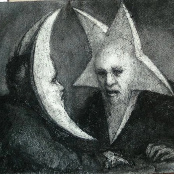 A cover of "Moon Said She Cried" cluster. The owner is okidokimacaroni. The cluster consists of 37 elements.