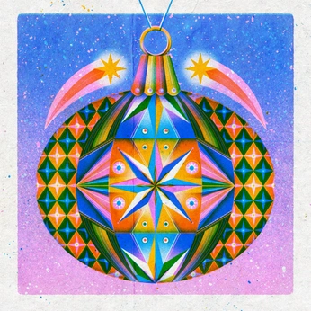 A cover of "Christmas inspo" cluster. The owner is lbnyc. The cluster consists of 5 elements.