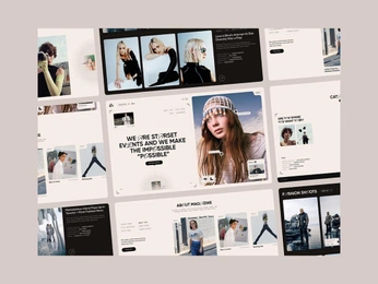 A cover of "website" cluster. The owner is kreesmots. The cluster consists of 1 element.