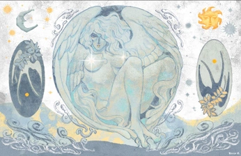 A cover of "Angel complex" cluster. The owner is angeldrawshere. The cluster consists of 2 elements.