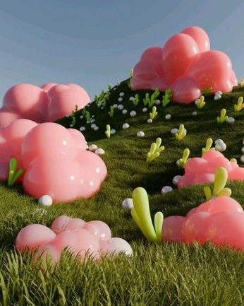 A cover of "Fantasy Landscape" cluster. The owner is sanop. The cluster consists of 99 elements.