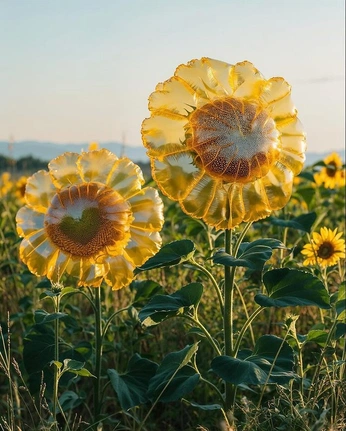 A cover of "🌞Flowers specially sun" cluster. The owner is hizzy. The cluster consists of 3 elements.