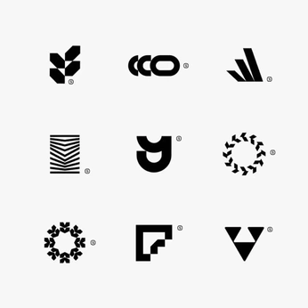 A cover of "Logo" cluster. The owner is alekseydsgn. The cluster consists of 14 elements.