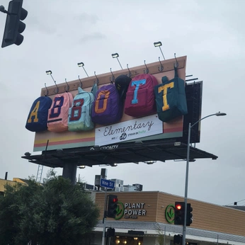 A cover of "Creative Billboards" cluster. The owner is jebetn. The cluster consists of 6 elements.