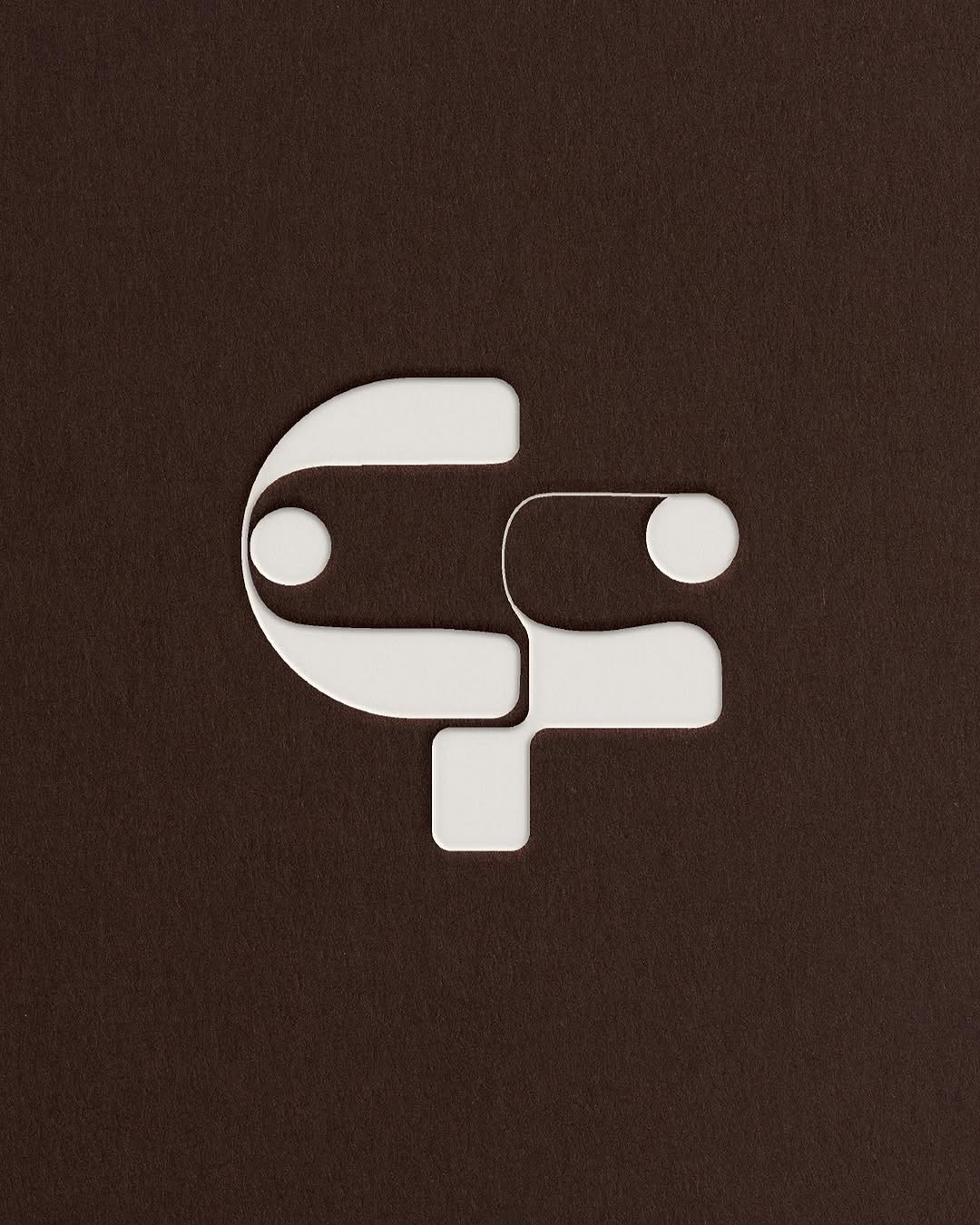 Abstract 'CF' logo for Christina Faltings by J. STUDIO.