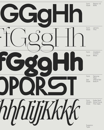 A cover of "Typography" cluster. The owner is ajaxrocky. The cluster consists of 9 elements.