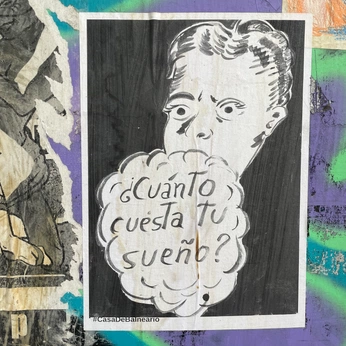 A cover of "Paredes que hablan" cluster. The owner is natquinones. The cluster consists of 24 elements.