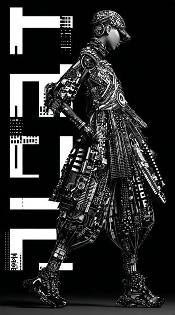 A cover of "Techwear  & AR Fashion" cluster. The owner is cosimosportinari. The cluster consists of 416 elements.