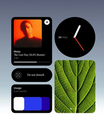 A cover of "Design → UI" cluster. The owner is temicoker. The cluster consists of 4 elements.