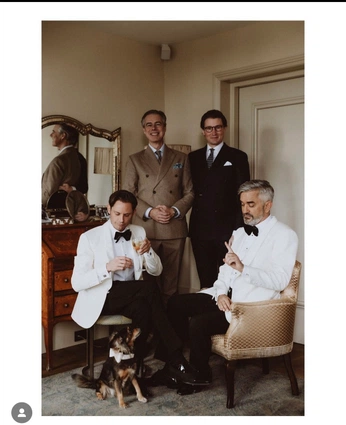 A cover of "Groomsmen" cluster. The owner is kellyjiverson. The cluster consists of 7 elements.