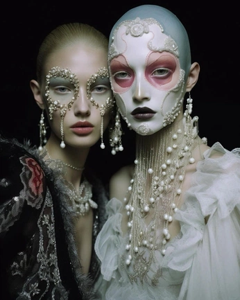 A cover of "masks" cluster. The owner is n3llyelease. The cluster consists of 14 elements.