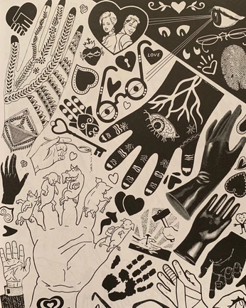 A cover of "Tattoo" cluster. The owner is moonfairy. The cluster consists of 4 elements.