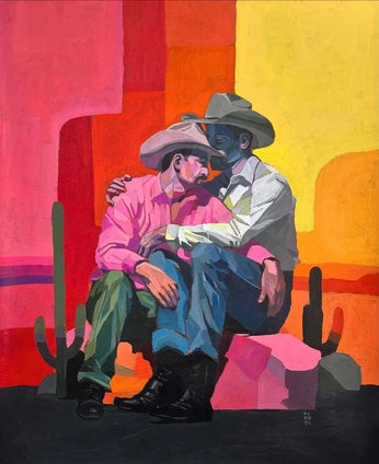 A cover of "Art Inspo" cluster. The owner is hc.dangg. The cluster consists of 7 elements.