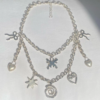 A cover of "⛓️🔗🖇️" cluster. The owner is kyliealexis. The cluster consists of 7 elements.