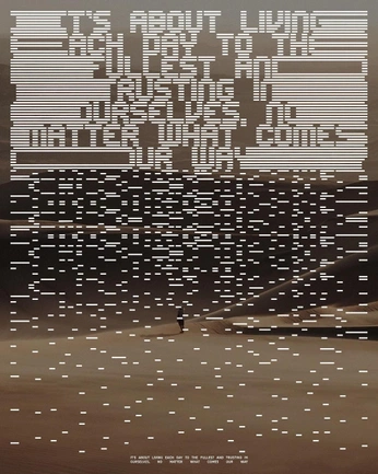 A cover of "타이포그래피" cluster. The owner is ibeun. The cluster consists of 8 elements.