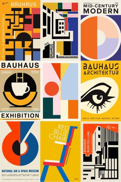 A Pinterest pin added by 4ysu.jpg on Nov 04, 2024. The author is Sandra Covesi. May present: graphic design, bauhaus, poster, design, graphics.