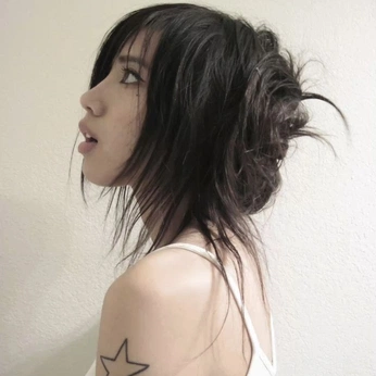 A cover of "⭒ hair" cluster. The owner is lucinedeer. The cluster consists of 143 elements.