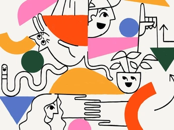 A cover of "Doodle Noodle" cluster. The owner is charletta. The cluster consists of 19 elements.