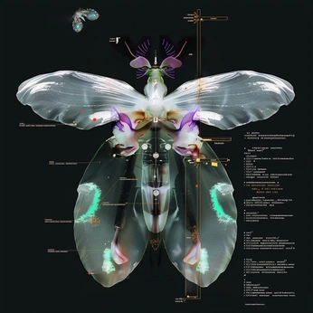 A cover of "Insects" cluster. The owner is andrxxx. The cluster consists of 40 elements.