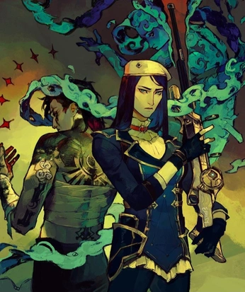 A cover of "Arcane" cluster. The owner is underthesycamore. The cluster consists of 34 elements.