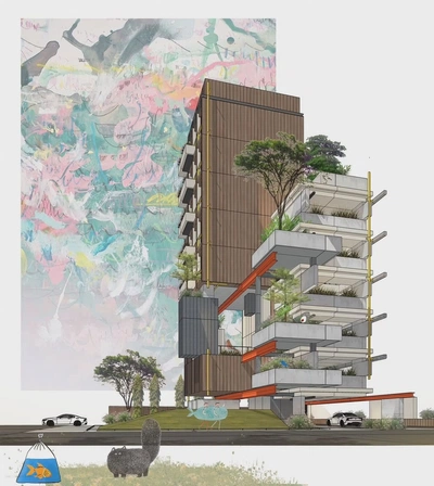 Architecture Renders (@joakimmelvin) / Cosmos