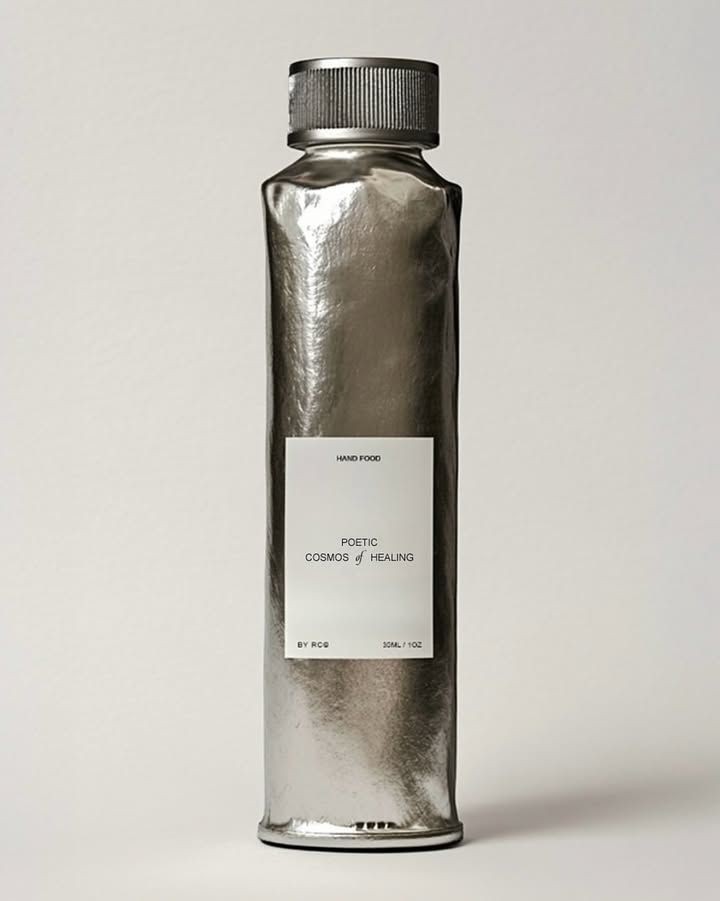 Poetic Cosmos of Healing hand cream, a conceptual project by RCQ designed by UME Design Studio.