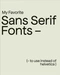 Cover of Fonts cluster