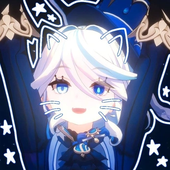 A cover of "Furina >.<" cluster. The owner is ak3n.o. The cluster consists of 16 elements.