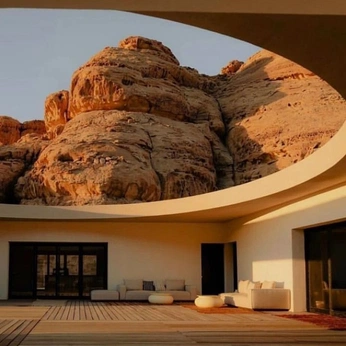 A cover of "organic spaces" cluster. The owner is serendeepity. The cluster description is "architecture meeting nature". The cluster consists of 334 elements.