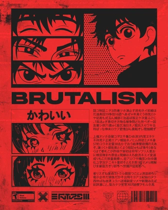 A cover of "Brutalism" cluster. The owner is desingfreak. The cluster consists of 4 elements.