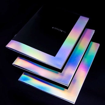 A cover of "color theory" cluster. The owner is l4ina. The cluster consists of 22 elements.