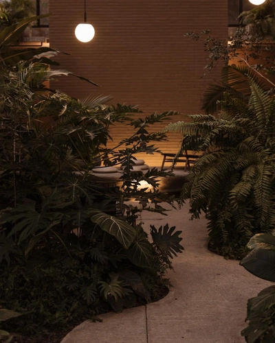 An Instagram  post added by jacquelyn on Feb 17, 2024. The author is @margarita.concept. May present: night, margarita concept garden, plant, nature, leaf.