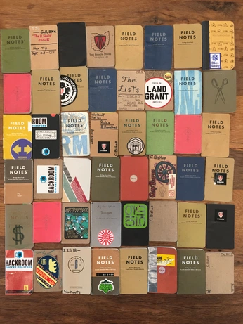 A cover of "field notes" cluster. The owner is mszfaiyazz. The cluster consists of 2 elements.