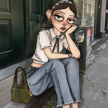 A cover of "Fashion" cluster. The owner is aileen.09. The cluster consists of 14 elements.